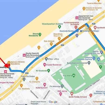 Vakantieverblijf Monopole Appartement Ostende