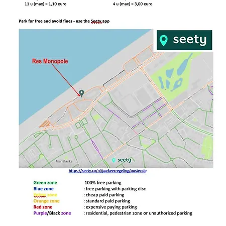 Vakantieverblijf Monopole Appartement